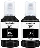 salaar 005 Ink Black Refill Ink Bottles for M2170, M3180, M3170 and M3140 Printer Black - Twin Pack Ink Bottle