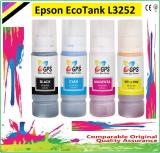 GPS Colour Your Dreams Epson EcoTank L3252 Series Mult Function Monochrome Inkjet Tank Printer Ink Black + Tri Color Combo Pack Ink Bottle