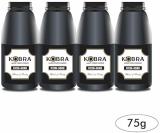 PRODOT ProSeries Kobra 3688 Laser Toner Powder Cartridges (75g, Pack of 04) Black Ink Toner Powder