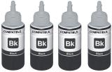 Ang Refill Ink Bottle for HP 21 22 802 803 680 678 46 704 703 900 100ML Each Bottle Black Ink Bottle