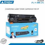 PRODOT PLH-388 Toner Cartridge & Toner Powder Easy Refill Combo for HP Laserjet P1007 Black Ink Cartridge