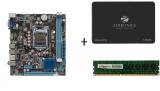 ZEBRONICS H61 Motherboard + 4GB DDR3 1600MHz Desktop RAM + Sata 2.5" 128 GB Desktop Internal Solid State Drive (SSD) (H61+4GBB DDR3+128 GB SSD) (Interface: SATA, Form Factor: 2.5 Inch)