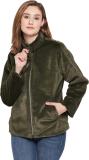 OKANE Full Sleeve Solid Women Jacket