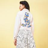 Honey By Pantaloons Full Sleeve Graphic Print Women Jacket