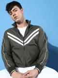 HARVARD Full Sleeve Striped Men Jacket