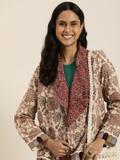 Taavi Full Sleeve Printed Women Jacket