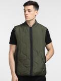 JACK & JONES Sleeveless Solid Men Jacket