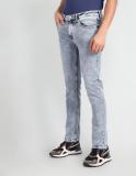 FLYING MACHINE Tapered Fit Men Grey Jeans