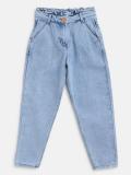 TALES & STORIES Slim Baby Girls Light Blue Jeans