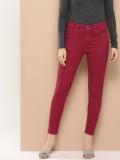 CHEMISTRY Boot-Leg Women Maroon Jeans