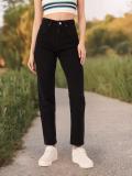 Dressberry Regular Women Black Jeans