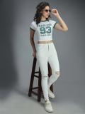 High Star Skinny Women White Jeans