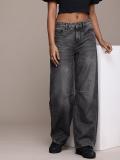 Roadster Loose Fit Women Grey Jeans