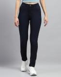 MONTE CARLO Slim Women Dark Blue Jeans