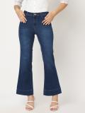 Kraus Jeans Flared Women Blue Jeans