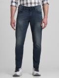 JACK & JONES Slim Men Dark Blue Jeans