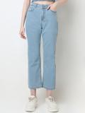 VERO MODA Straight Fit Women Light Blue Jeans