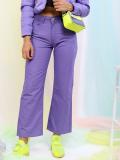 Tokyo Talkies Flared Women Purple Jeans