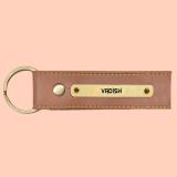 SY Gifts SYG Vadish Name Vegan Leather Keychain Key Chain