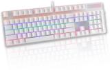 RAPOO V500PRO Bluetooth Gaming Keyboard (White)