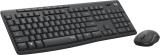 Logitech MK295 Mouse Combo, SilentTouch Technology Wireless Multi-device Keyboard (Black)