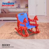 swagath furniture Baby Rocking Chair pack of 2 For 1 to 5 Years Plastic Rocking Chair (Finish Color - Red-Blue, DIY(Do-It-Yourself))