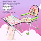 snehatoys study table chair Desk Pink For use 2 to 15 years child Fabric Desk Chair (Finish Color - Green, Pre-assembled)