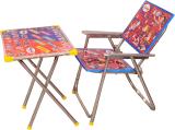 CHHOTA RABBIT TABLE CHAIR FOR KIDS (BLUE) Solid wood Desk Chair (Finish Color - BLUE, Pre-assembled)