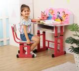 TOBY Multifunctional Kid's desk/ kids study Table & Chair Set /Bench, Metal Desk Chair (Finish Color - Pink, DIY(Do-It-Yourself))