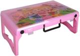 HALSEY Kids Study Desk- Portable Light Weight Desk-Foldable Study Desk Plastic Study Table (Finish Color - PINK, DIY(Do-It-Yourself))