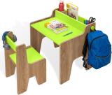 Alex Daisy Norway Engineered Wood Study Table (Finish Color - Green, DIY(Do-It-Yourself))