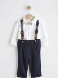 NEXT Baby Boys Casual Shirt Trouser (Navy Blue)