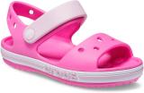 CROCS Boys & Girls Slip-on Strappy Sandals (Pink , 6-9 months)