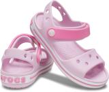 CROCS Boys & Girls Slip-on Strappy Sandals (Pink , 2.5 year)