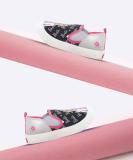 BARBIE Girls Slip on Sneakers (Black)