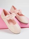 Fame Forever by Lifestyle Girls Velcro Ballerinas (Pink)