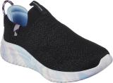 Skechers Girls Slip on Sneakers (Black)