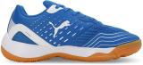 PUMA Boys & Girls Lace Badminton Shoes (Blue)