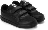 PUMA Boys & Girls Velcro Sneakers (Black)