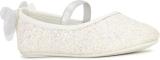 Bubblegummers Girls Slip on Ballerinas (White)