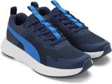 PUMA Evolve Run Mesh Junior Boys & Girls Lace Running Shoes (Blue, 9 - 10 Years)
