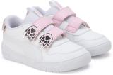 PUMA Puma Multiflex Puma Mates V PS Boys & Girls Velcro Sneakers (White)