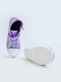 Fame Forever by Lifestyle Girls Velcro Sneakers (Purple)