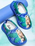 BARBIE Girls Slip on Espadrilles (Blue)