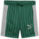 PUMA Short For Boys Casual Printed Polyester (Green, Pack of 1)