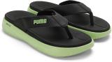 PUMA Boys & Girls Slip On Slipper Flip Flop (Black ,)