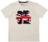 Pepe Jeans Boys Printed Pure Cotton Regular T Shirt (White, Pack of 1)