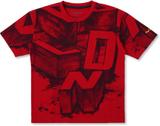 Pepe Jeans Boys Printed Pure Cotton Oversized T Shirt (Red, Pack of 1)