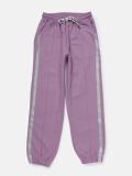 GINI & JONY Track Pant For Baby Girls (Purple, Pack of 1)