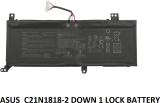 ROTECH SOLUTIONS COMPATIBLE C21N1818-2 DOWN 1 LOCK BATTERY FOR ASUS VivoBook 14 F412DA-EB505T, VivoBook 14 F412DAEB505T SERIES 3 Cell Laptop Battery